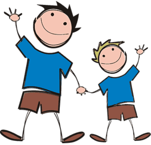 Image of father and son for understanding super keyword in java